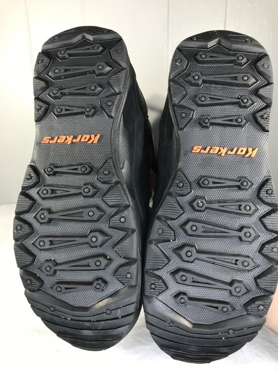 Korkers Polar Vortex 1200 Boots Mens Size 10 1200g Black Insulated Waterproof main image 9